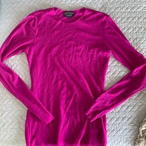 Mesh fuchsia lined Petit Pois top, 2 layers